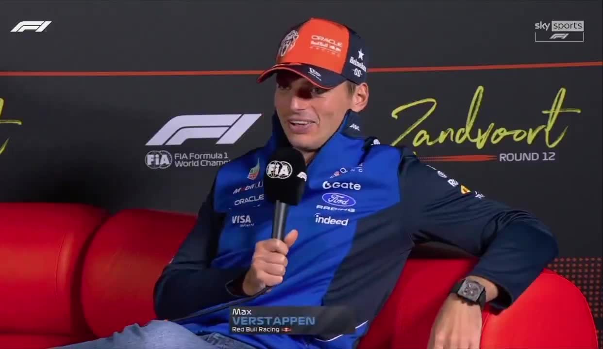 Max Verstappen on his long term with Red Bull