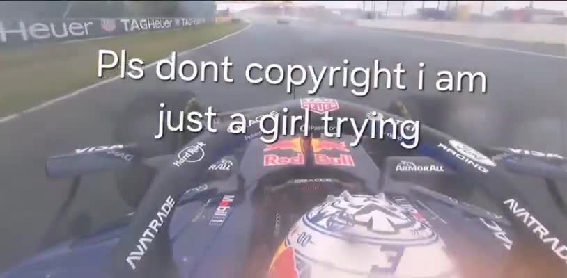 Max asking why the rain couldn't happen in the last laps