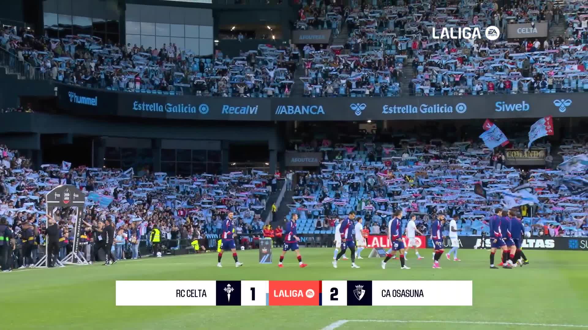 CELTA 1 - 2 CA OSASUNA HIGHLIGHTS LALIGA EA SPORTS