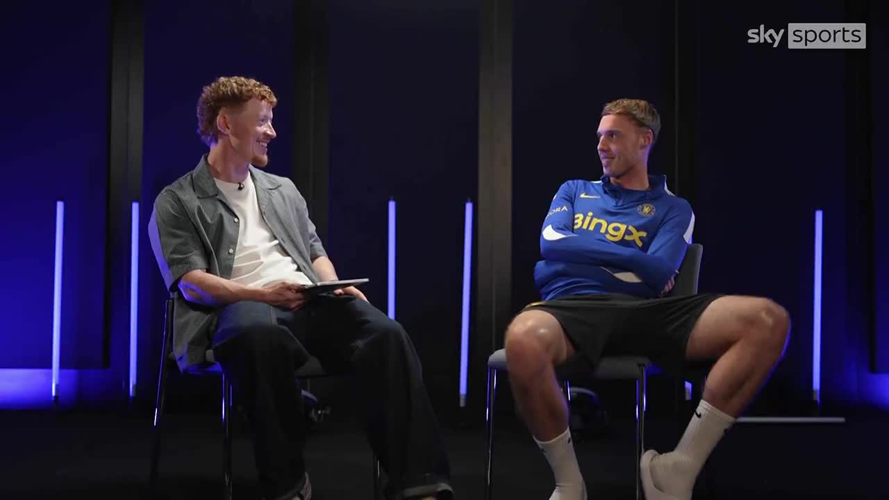 Cole Palmer is not having the new Chelsea front three nickname