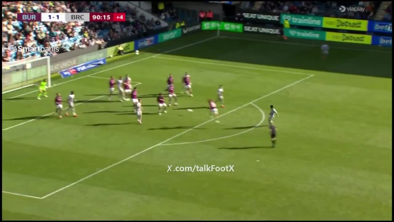 Burnley 1 - [2] Bristol City -Yu Hirakawa 90+1'