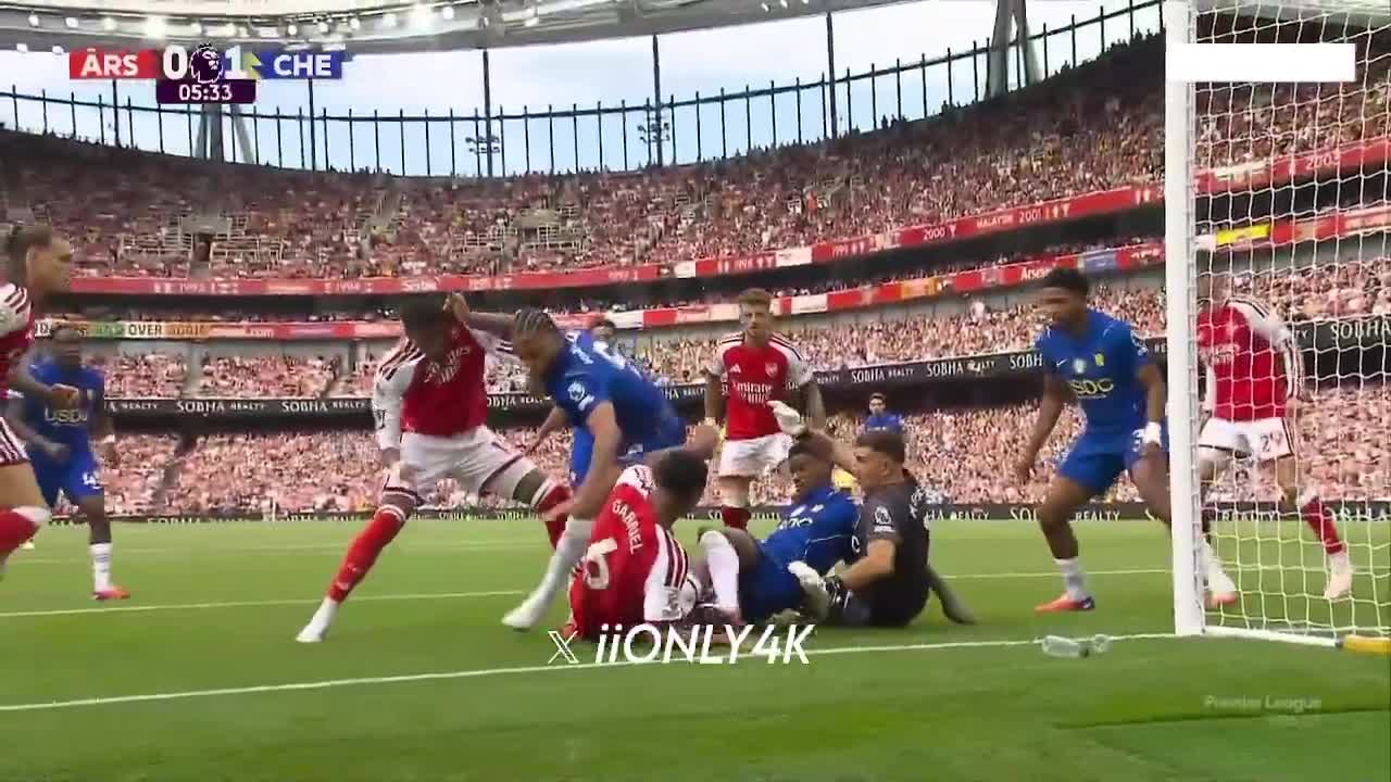 No Red Card for Gabriel