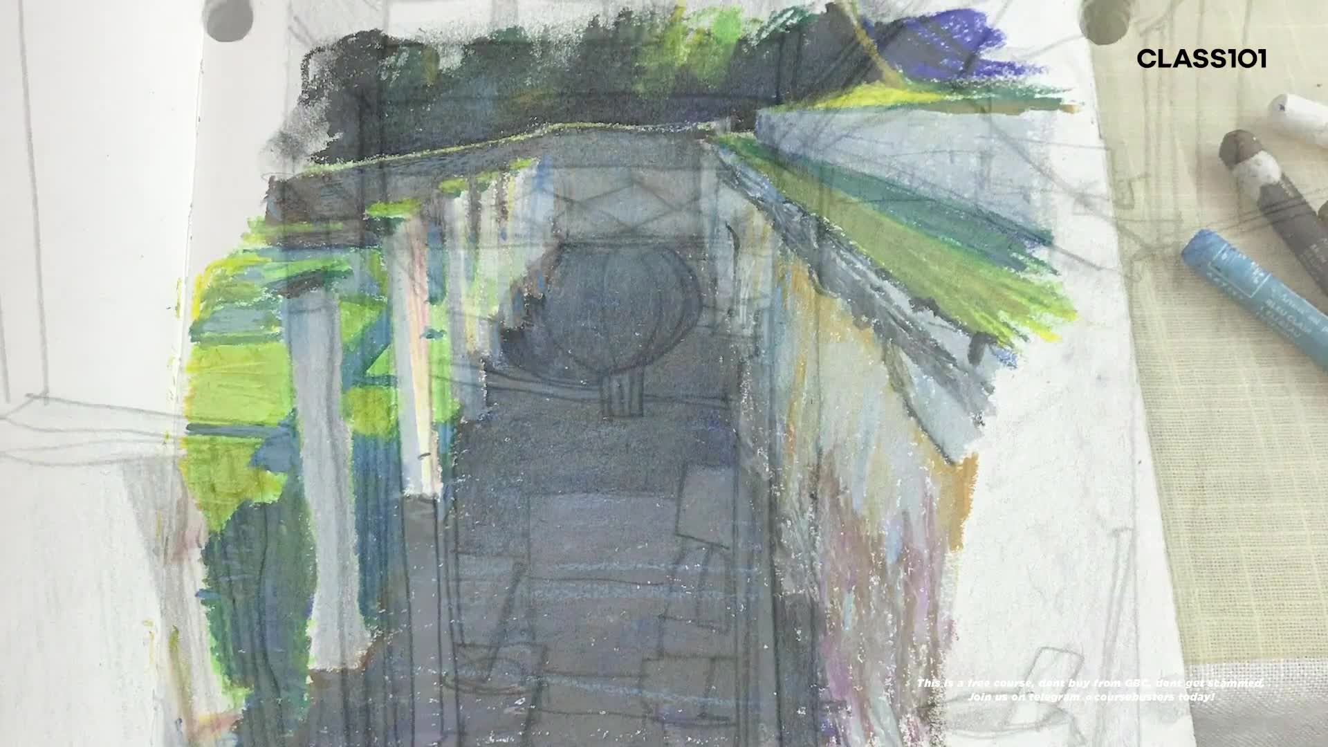 02 How to Sketch - 01 The Method of Live Sketch Observe, Analyze and 