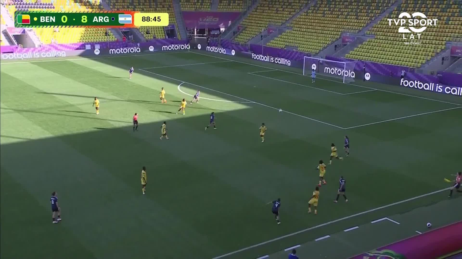 260908 BENARG 89' Goal ARG disallowed for offside (AR1)