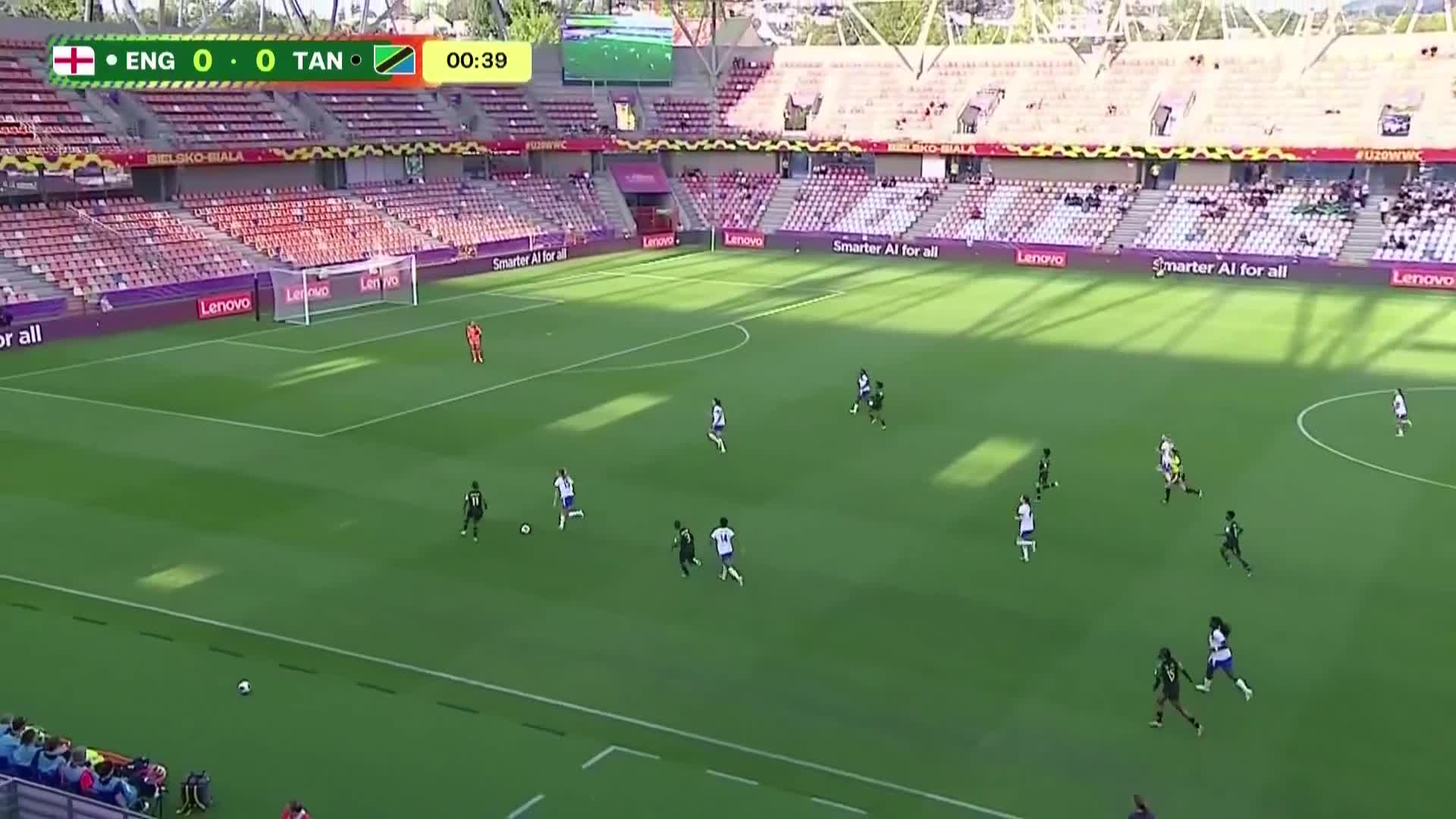 260908 ENGTAN 03' Player re-entering the field of play without permission managed in-play