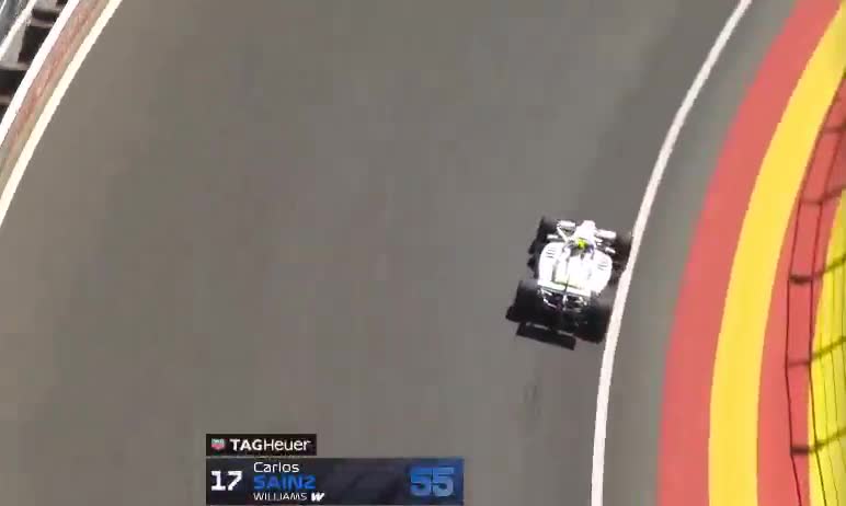 Sainz comes across Hamilton at La Monumental and voices his frustration over team radio