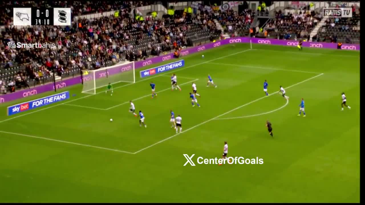 Derby County 1 - 0 Birmingham - Bobby Clark 40'