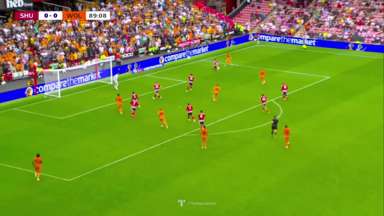 Sheffield United 0-1 Wolves - Raul Jimenez 90'