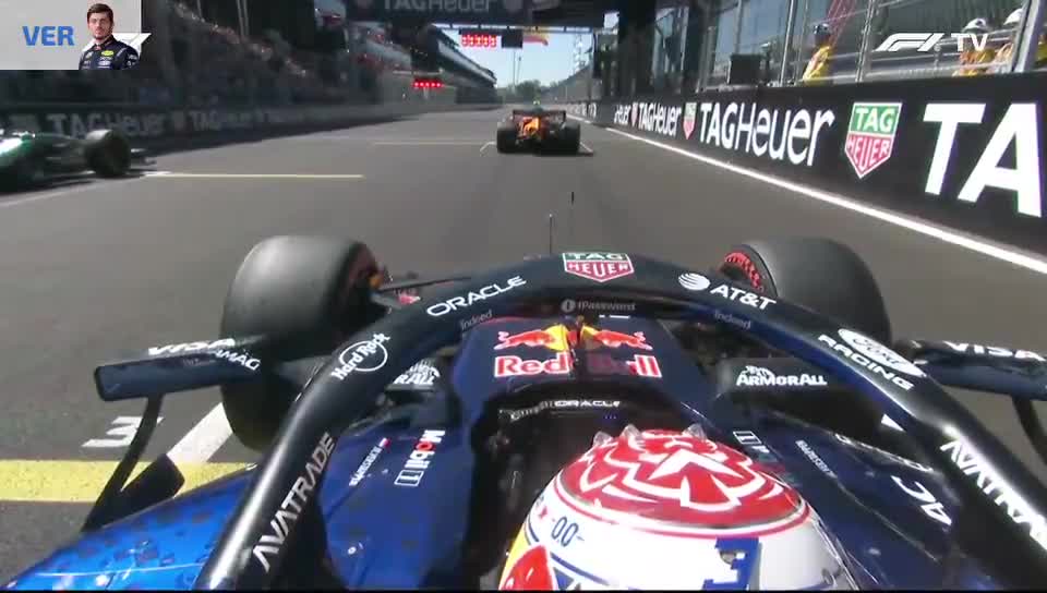 This was Verstappen’s move on Hamilton at the start
