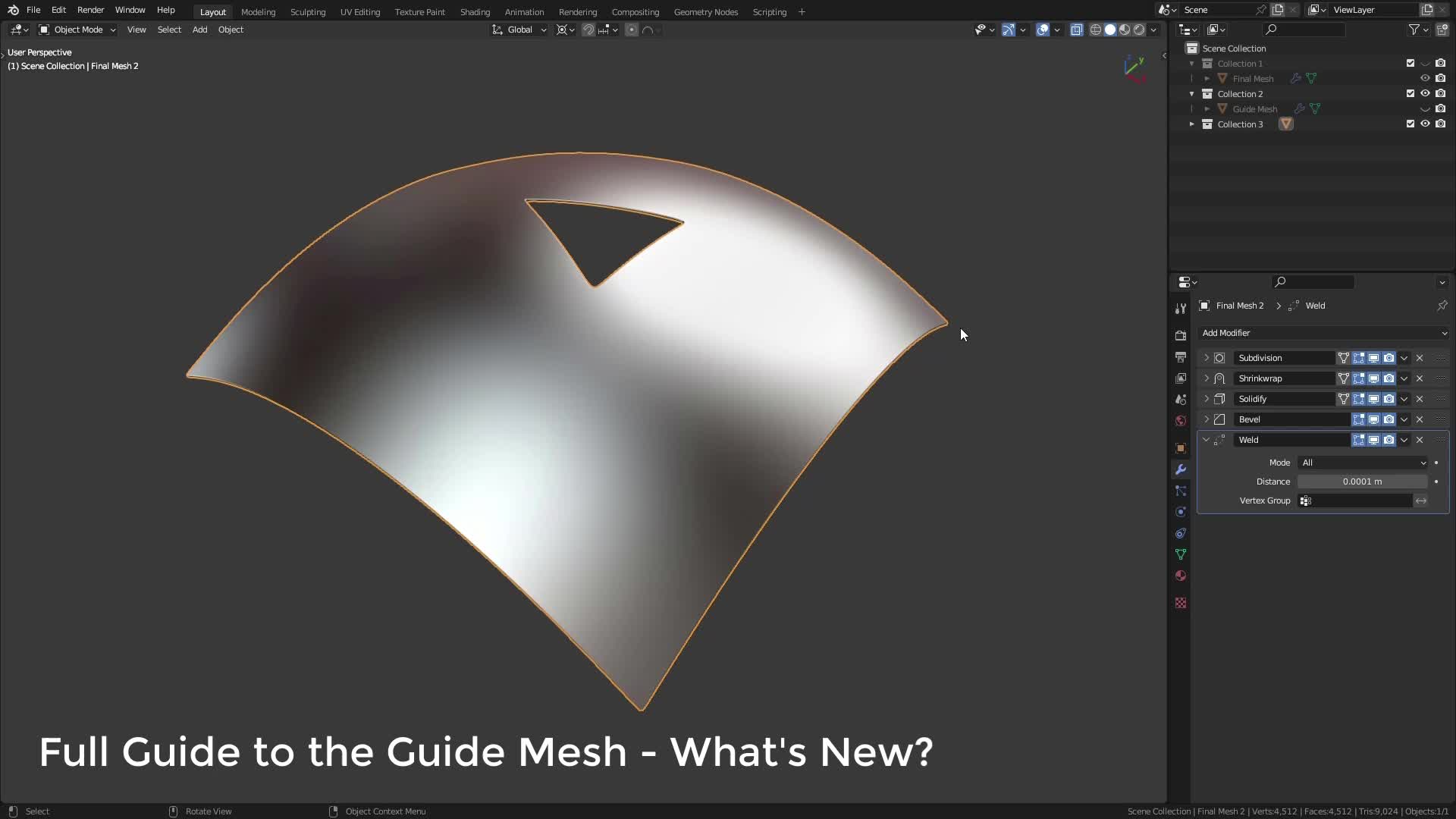 B3D - Cars IO - 02 - Preparing for Class - 06 - Full Guide to the Guide Mesh - Whats New