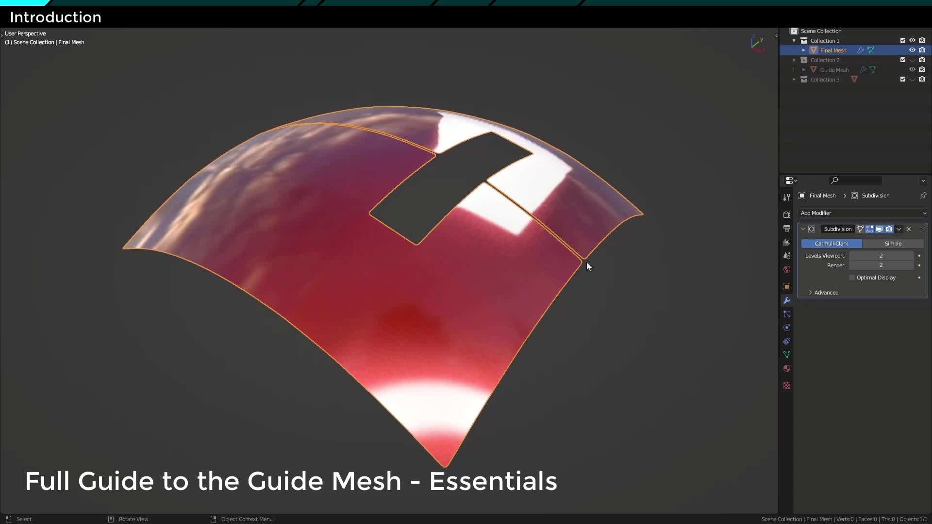 B3D - Cars IO - 02 - Preparing for Class - 04 - Full Guide to the Guide Mesh - Essentials
