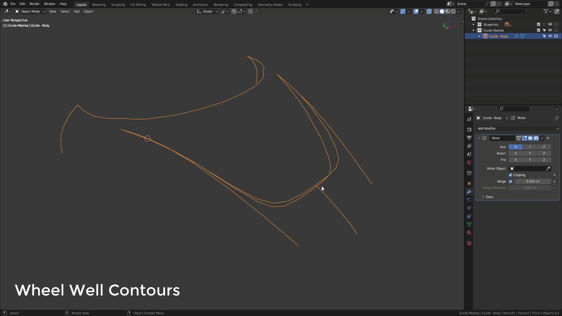 B3D - Cars IO - 03 - Modeling - Exterior - Guide Meshes - 03 - Wheel Well Contours