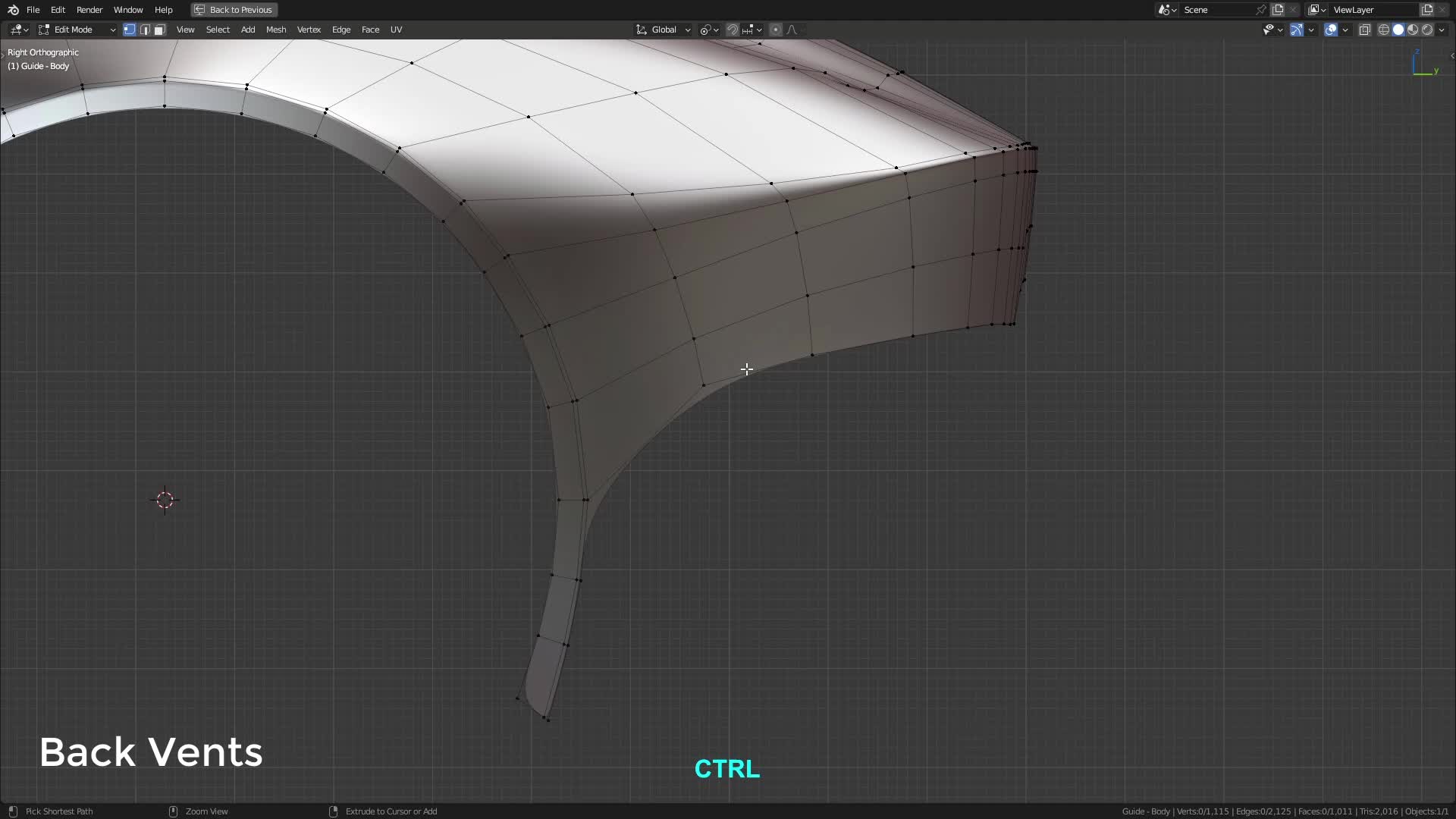 B3D - Cars IO - 03 - Modeling - Exterior - Guide Meshes - 19 - Back Vents