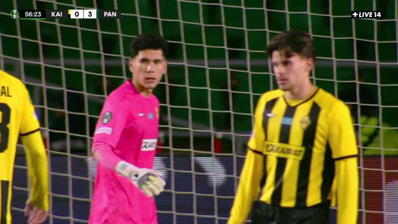 Kairat Almaty 0-4 Panathinaikos — Kings Kangwa 57'