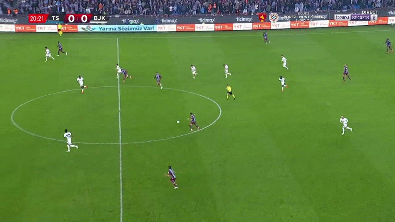 Trabzonspor 1-0 Besiktas — Ozan Tufan 21'