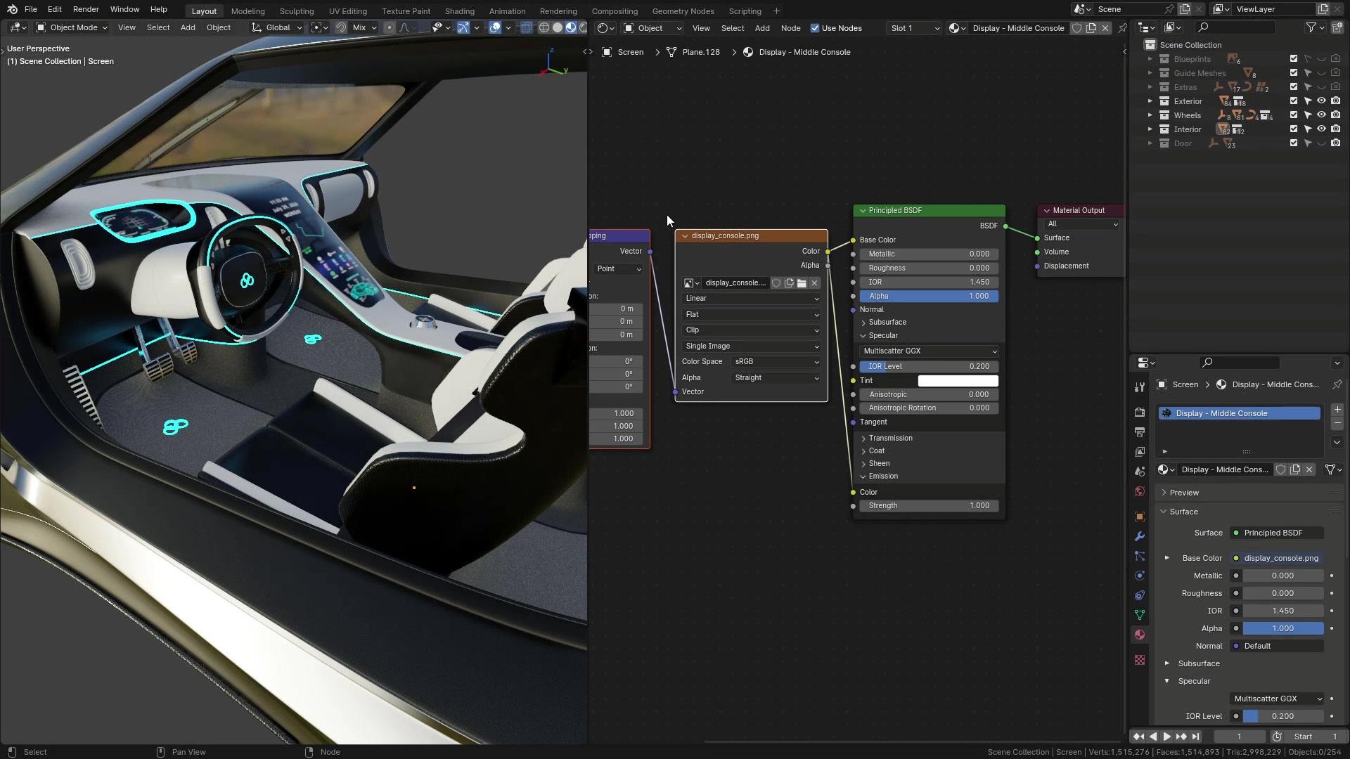 B3D - Cars IO - 31 - Rendering - Shaders - Complex Shaders - 21 - Hex Mesh