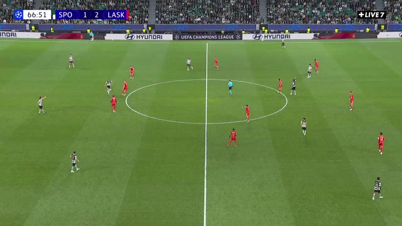 Sporting CP 1-3 LASK — Krystof Danek 68'