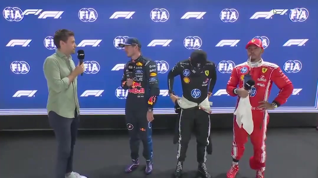 Max Verstappen on taking pole in Singapore