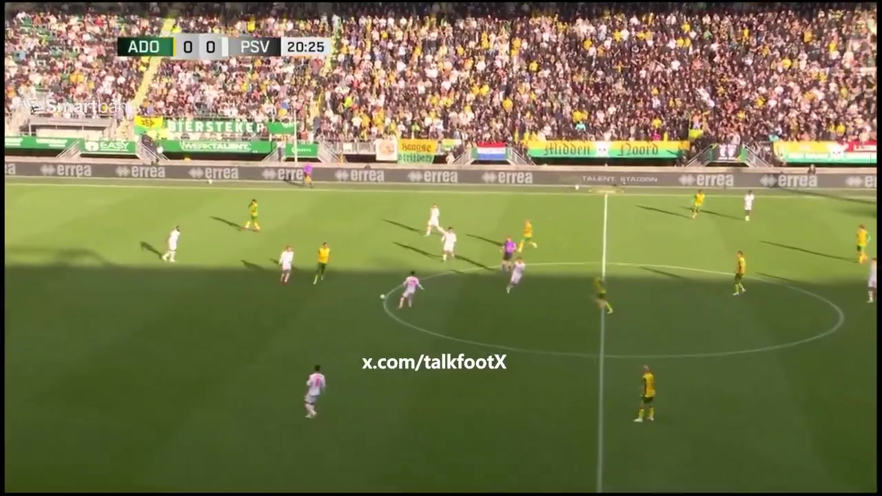 ADO Den Haag 0-1 PSV — Sven Mijnans 21'
