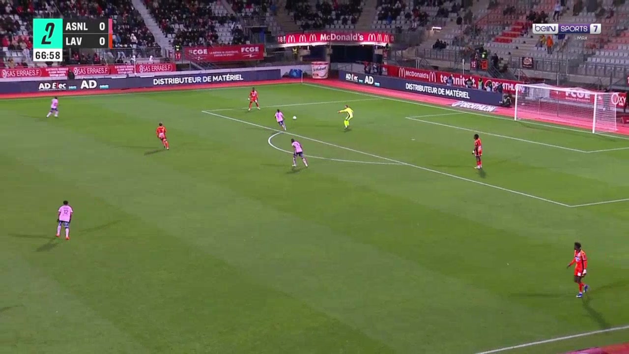 Nancy 1-0 Laval — Zakaria Fdaouch 68'