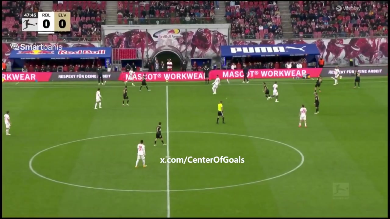 RB Leipzig 1-0 Elversberg — Tidiam Gomis 48'