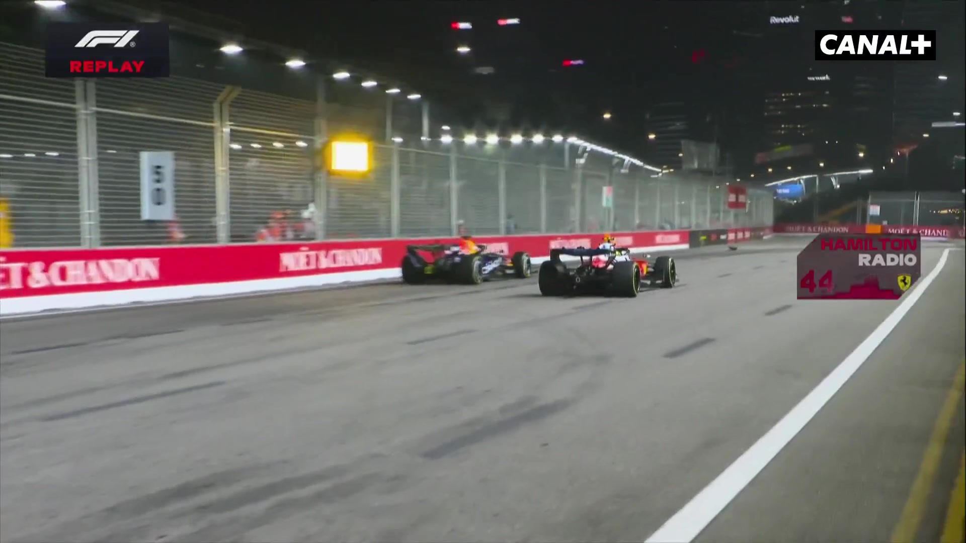 Hamilton's team radio