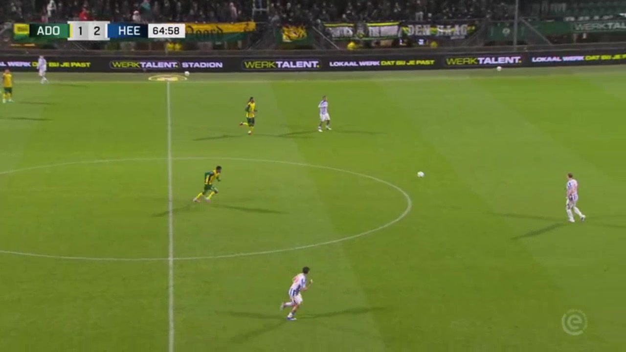 ADO Den Haag 1-3 Heerenveen — Jacob Trenskow 66'