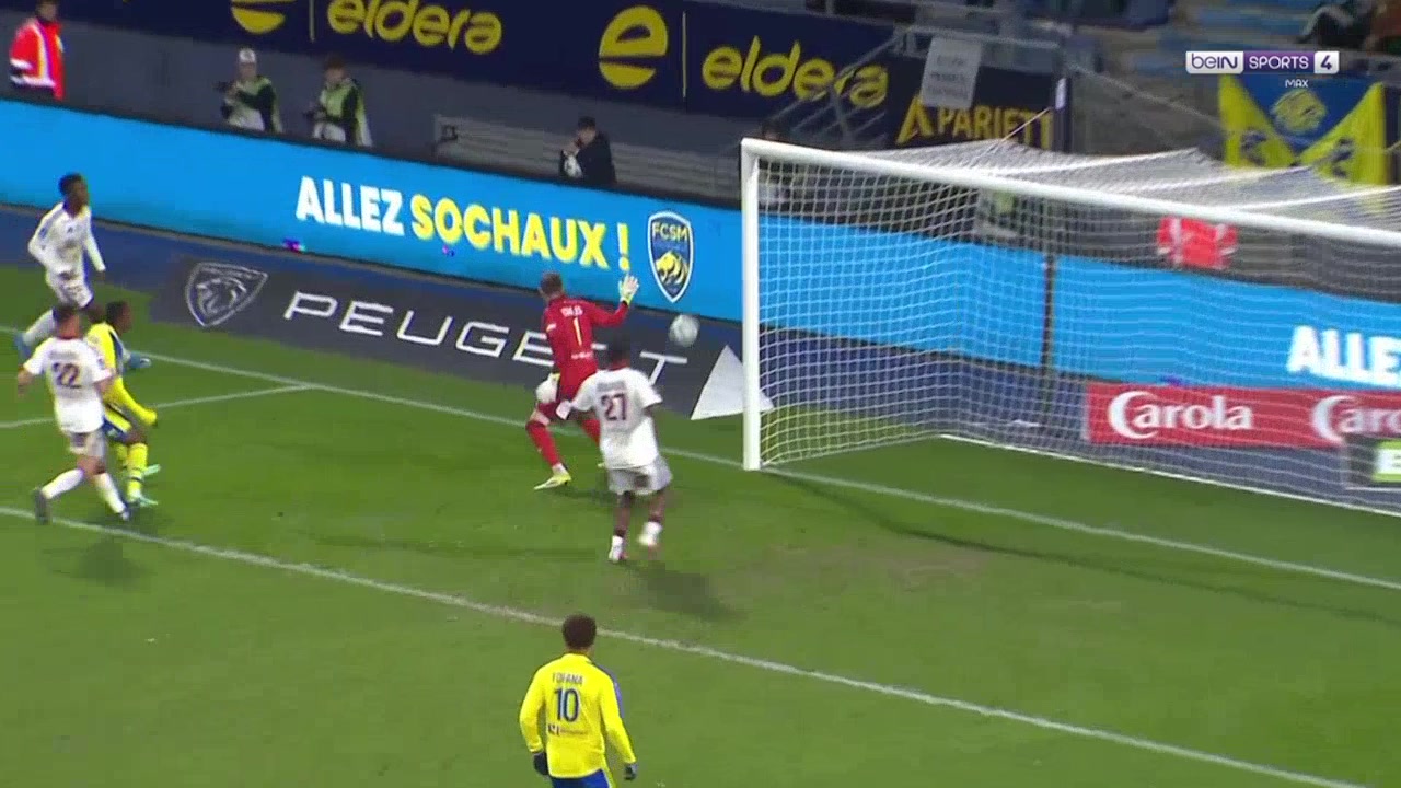Sochaux 1-2 Annecy — Honore Bayanginisa 65'