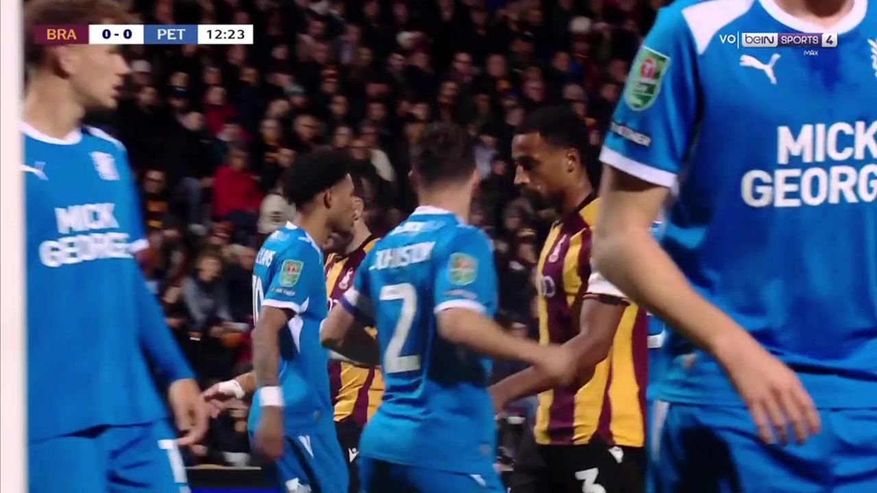 Bradford City 1-0 Peterborough United — Macaulay Gillesphey 13'