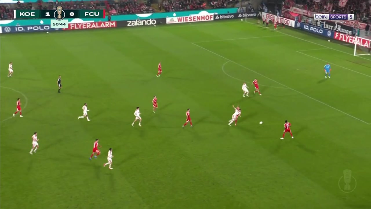 FC Köln 2-0 Union Berlin — Lukas Ullrich 49'