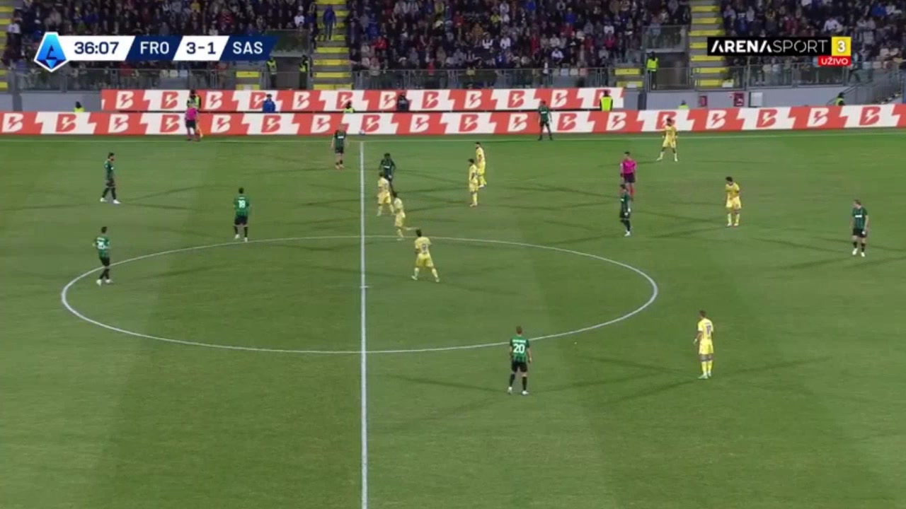 Frosinone 3-2 Sassuolo — Kristian Thorstvedt 37'