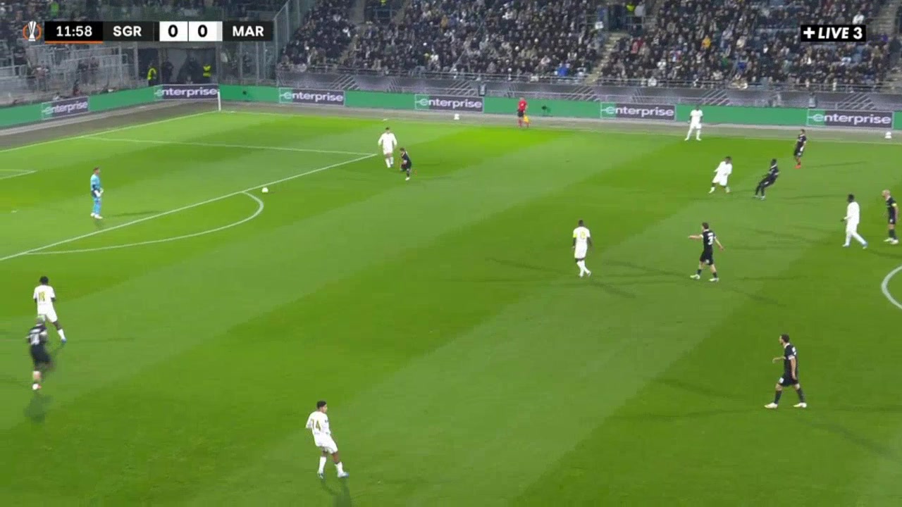 Sturm Graz 1-0 Marseille — Oumar Diakite 13'