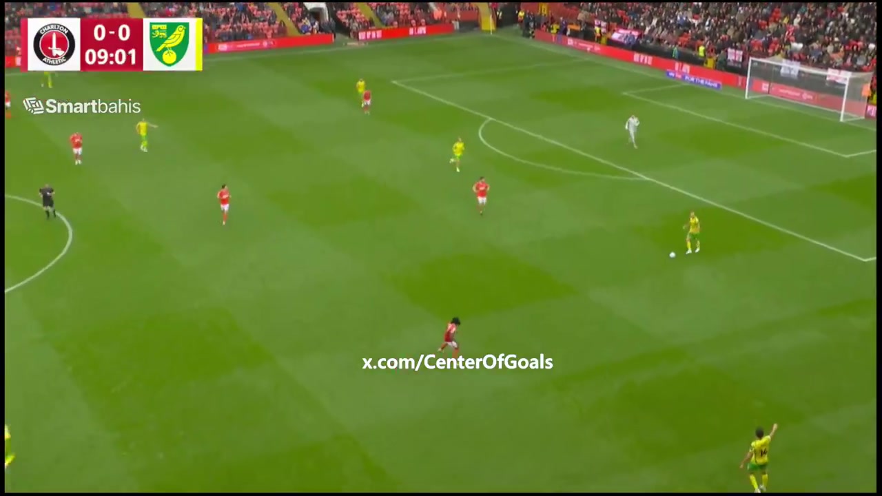 Charlton Athletic 1-0 Norwich City — City -Charlie Kelman 10'