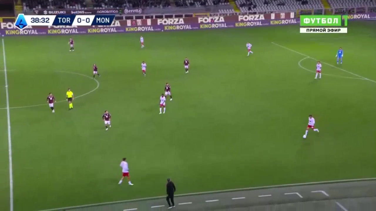 Torino 1-0 Monza — Kian Fitz-Jim 39'