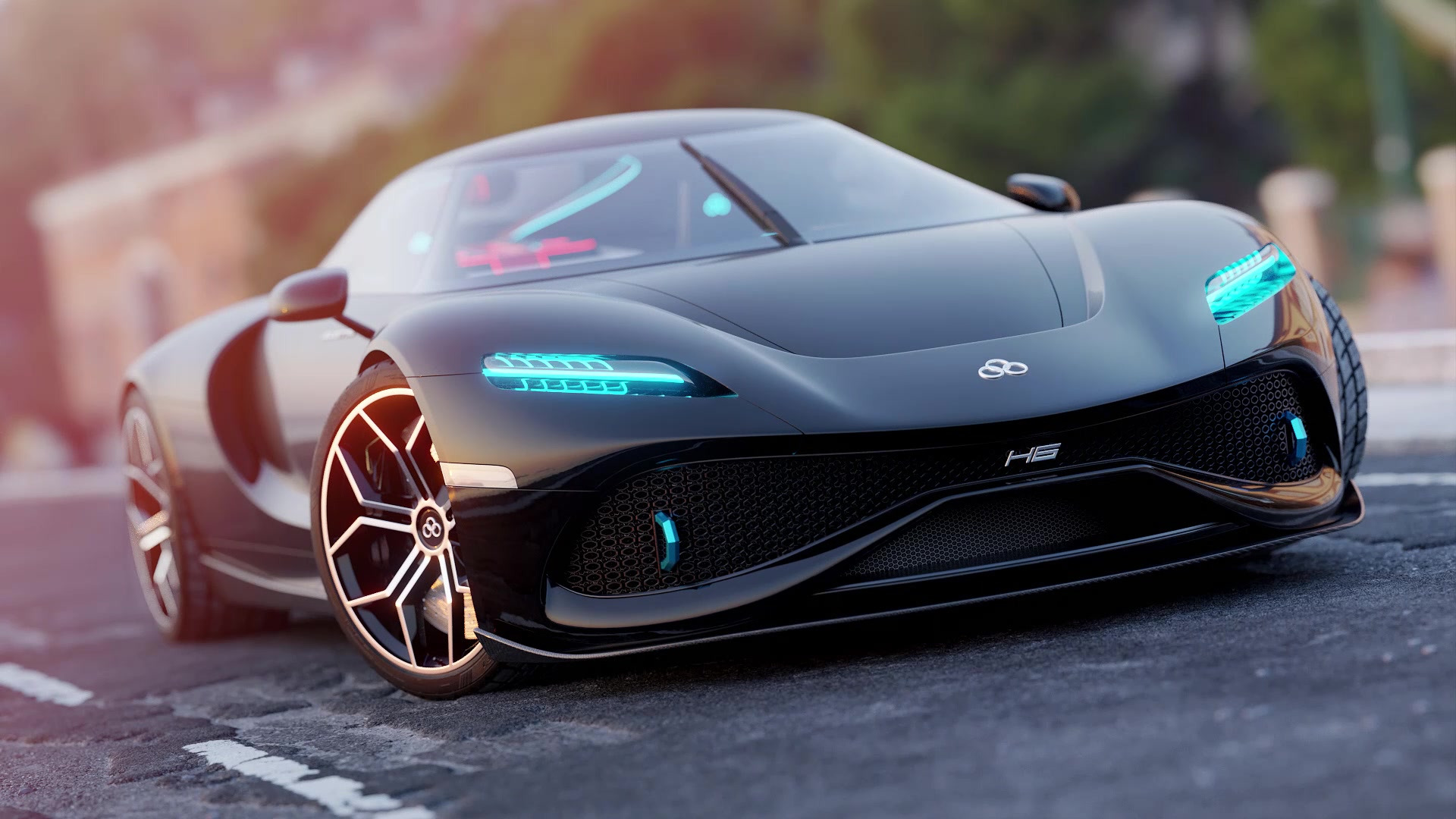 B3D - Cars IO - 36 - Rendering - Venice Sunset - 01 - Final Render