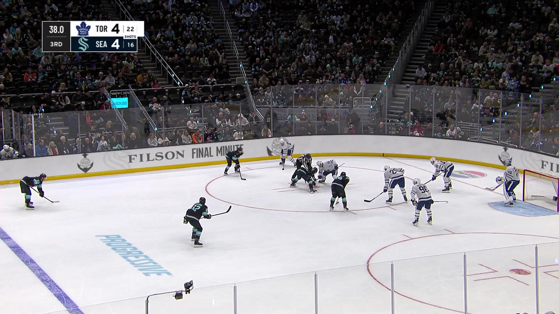 The Leafs tie it up, and less than a minute later, Montour blasts one past Bobrovsky with 32 seconds left to win it
