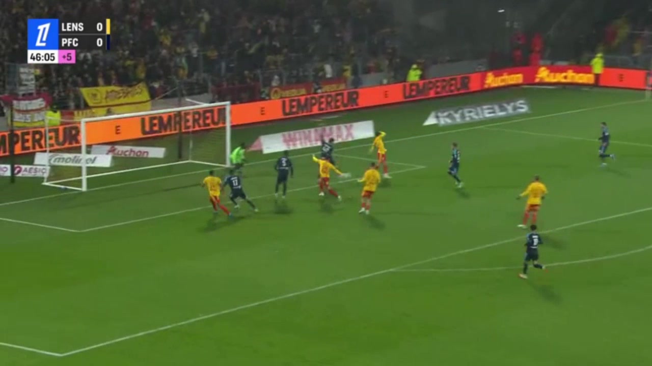 Lens 0-1 Paris FC — Luca Koleosho 45+2'