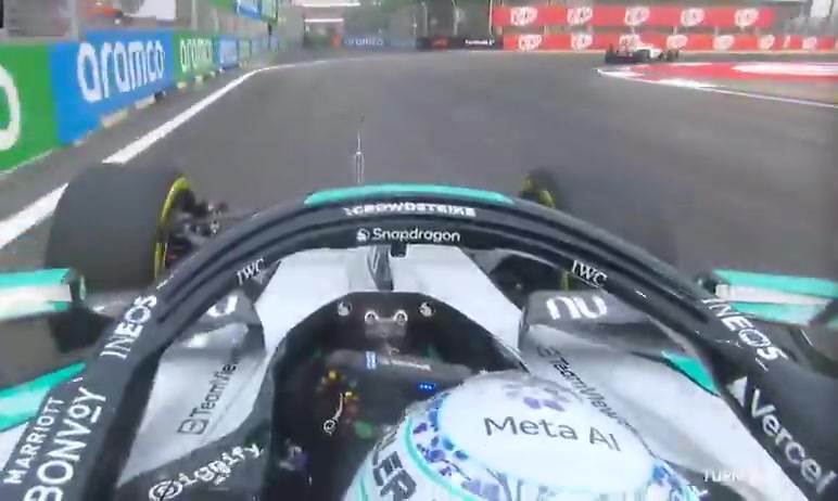 This is how Antonelli went off track