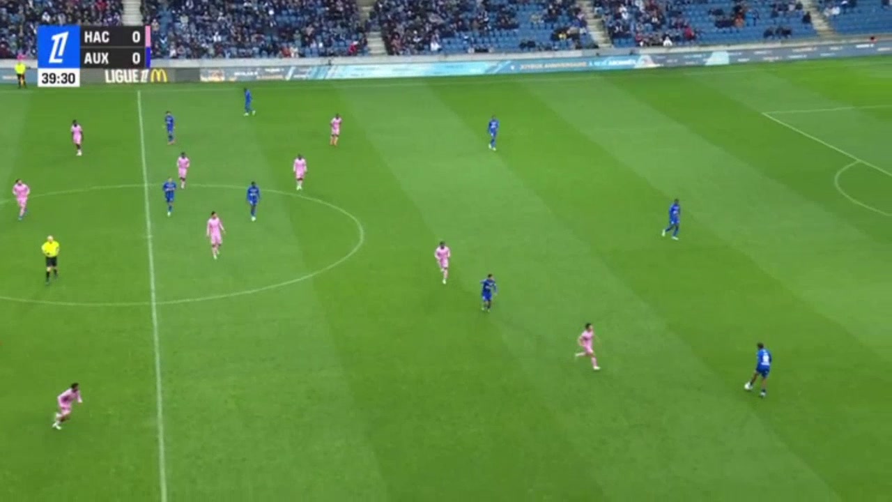 Le Havre 0-1 Auxerre — Danny Namaso 40'