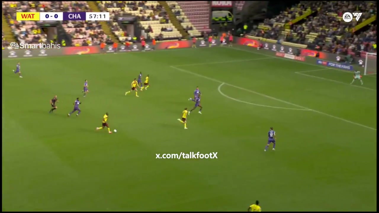 Watford 1-0 Charlton Athletic — Luca Kjerrumgaard 58'