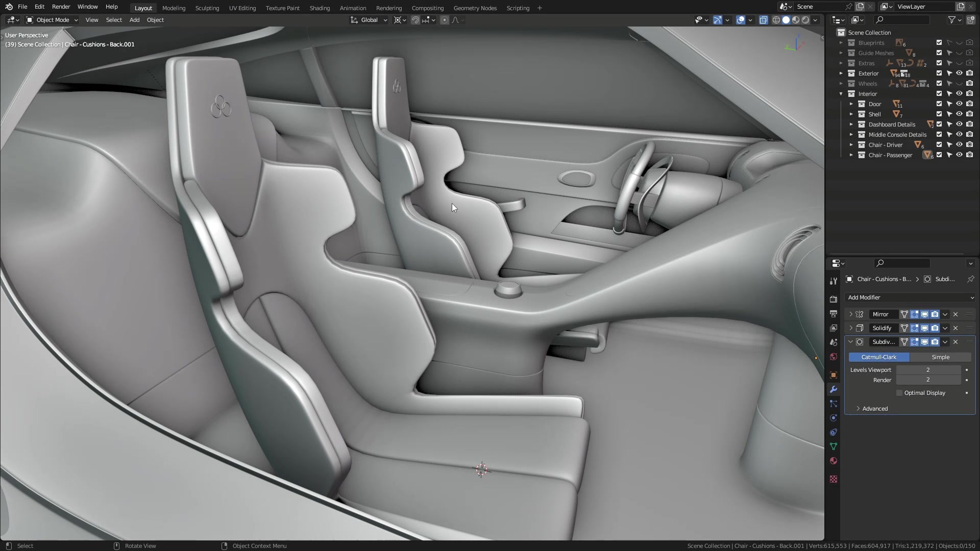 B3D - Cars IO - 24 - Modeling - Interior - Seatbelts - 01 - Retractor