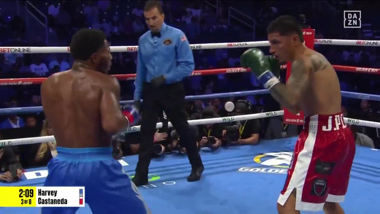 Jahmal Harvey vs. Pedro Castaneda Castro
