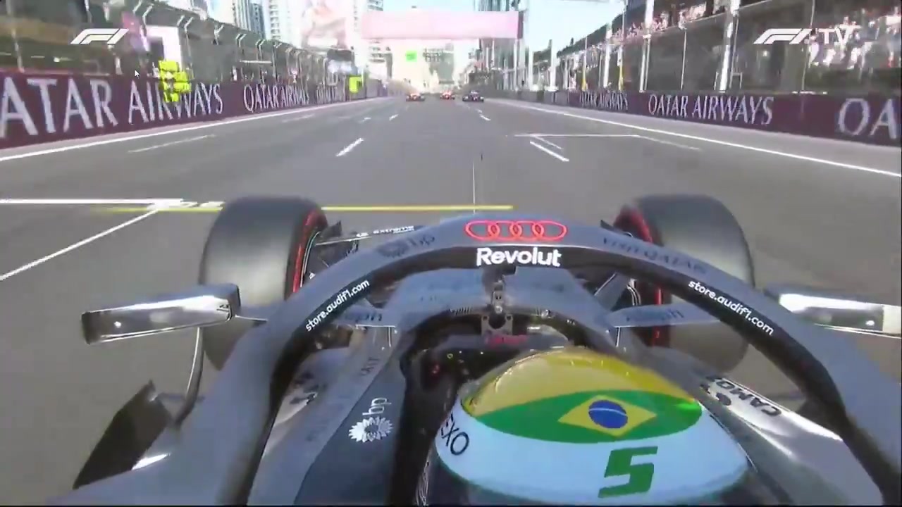 Bortoleto avoids Hülkenberg’s Audi, Colapinto’s Alpine and Pérez’s Cadillac amid the chaos