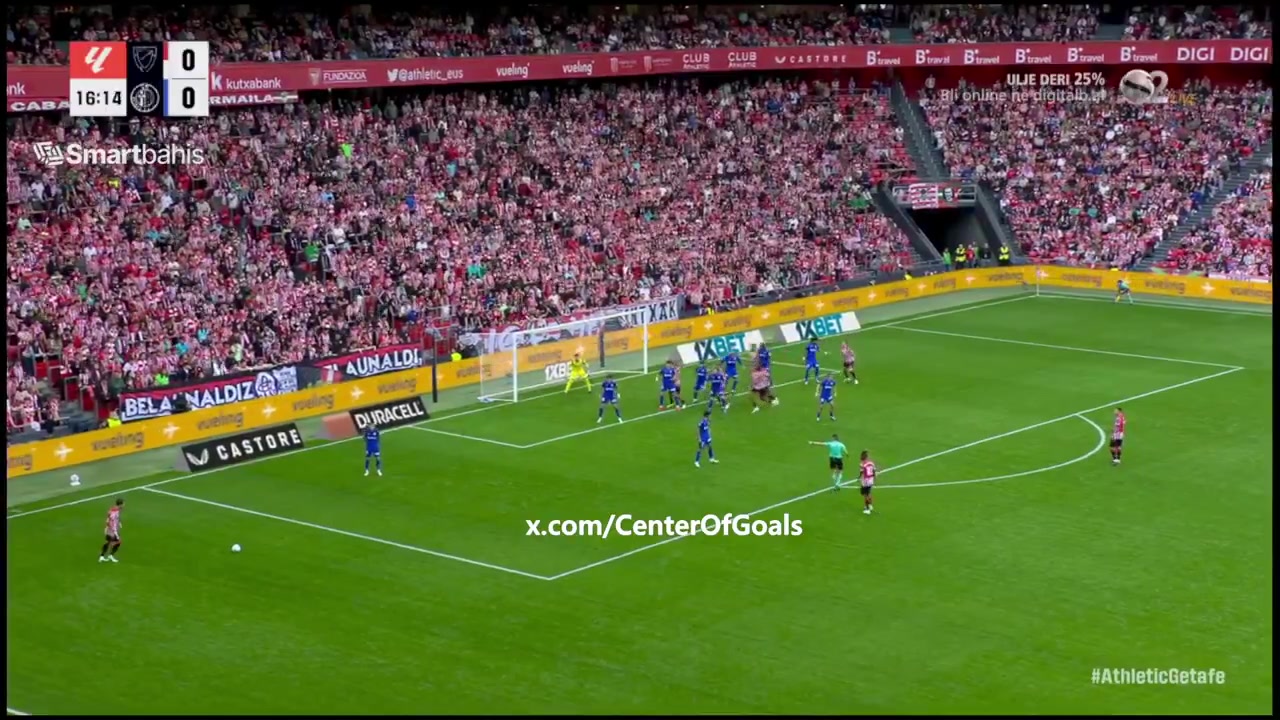 Athletic Bilbao 1-0 Getafe — Alejandro Berenguer 17'