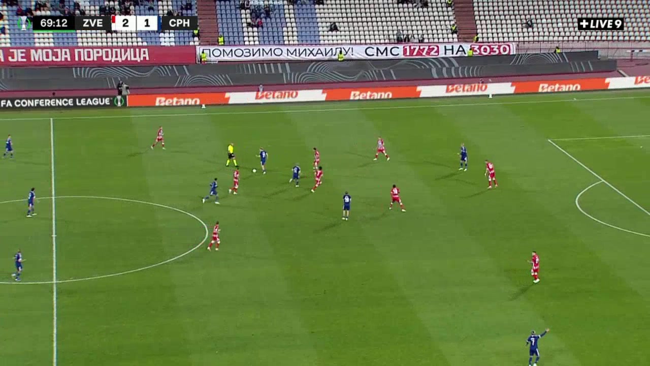 Crvena Zvezda 2-2 FC Copenhagen — Maher Carrizo 70'