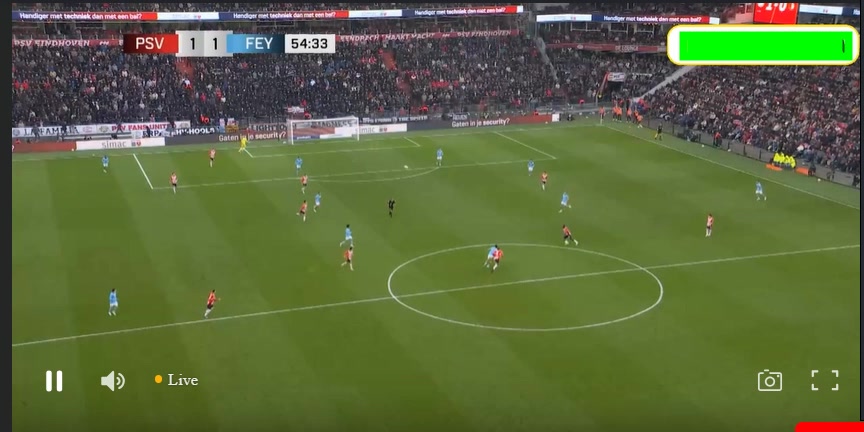 PSV Eindhoven 1-1 Feyenoord — Anis Hadj Moussa 55'