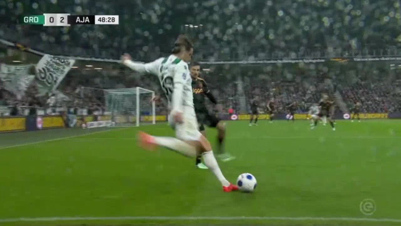 Groningen 1-2 Ajax — Brynjolfur Willumsson 49'
