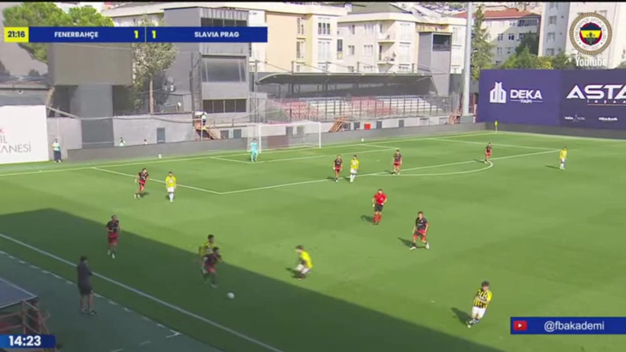 Fenerbahçe 1-2 Slavia Prague — Petr Potmesil 22'