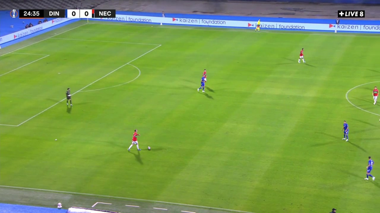Dinamo Zagreb 0-1 NEC Nijmegen — Clement Bischoff 25'