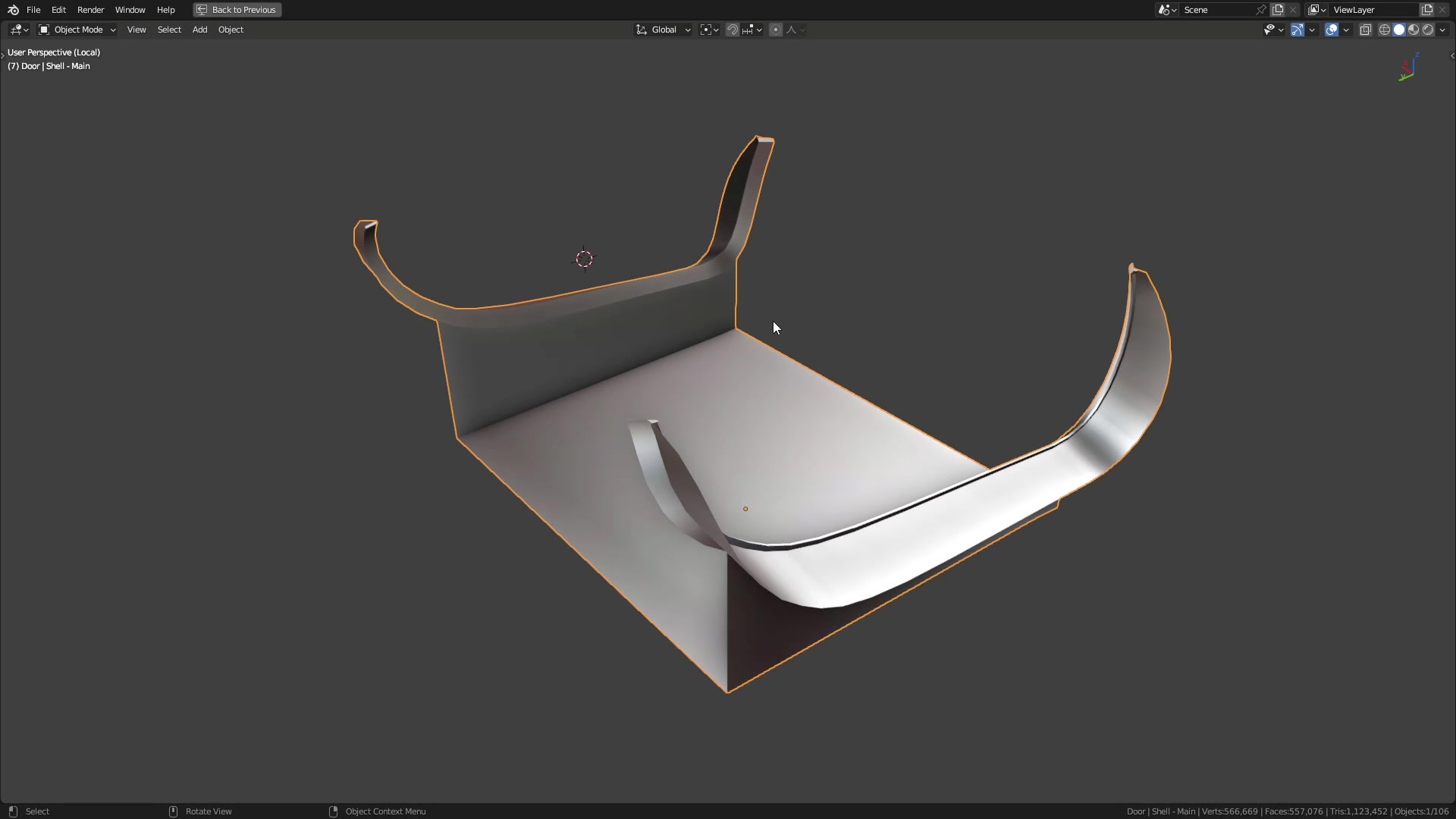B3D - Cars IO - 19 - Modeling - Interior - Full Shell - 02 - Front End Shell
